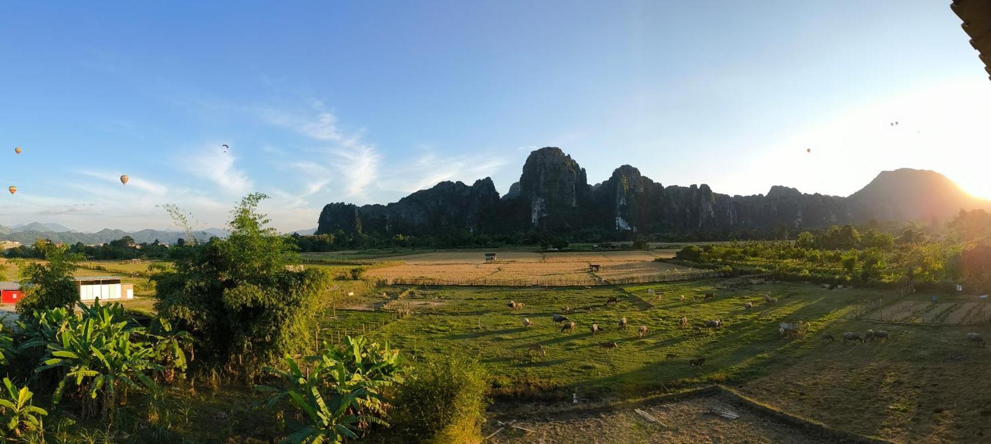 Dd Guesthouse Vang Vieng Eksteriør billede